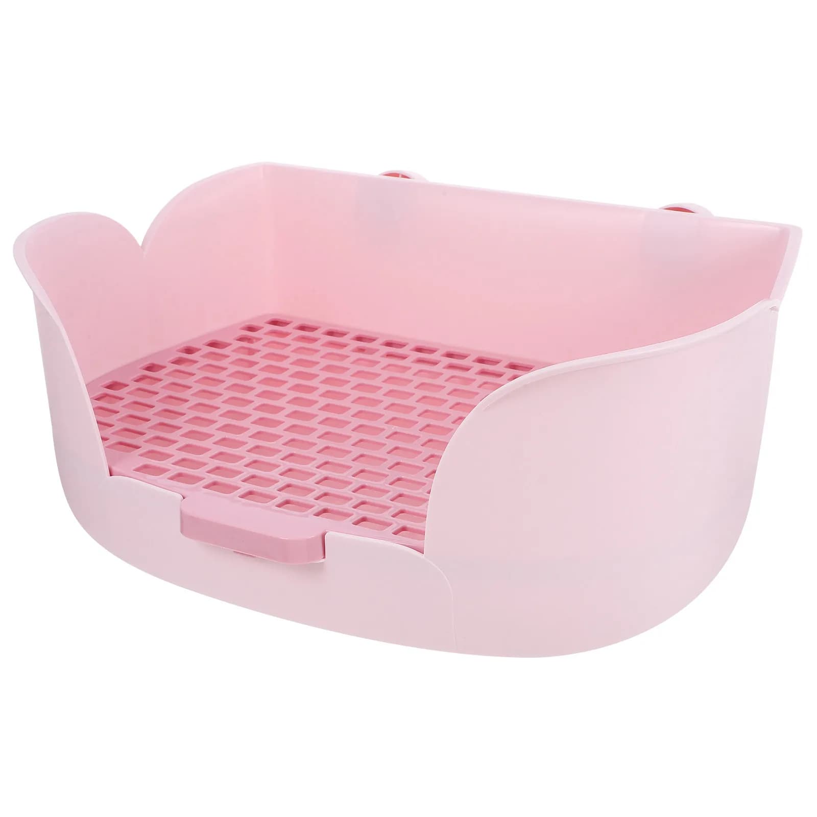 Large Rabbit Litter Box Small Pet Potty Trainer for Bunny Guinea Pig Hamster Ferret Rat Cat Home Office Kitchen Bathroom Use