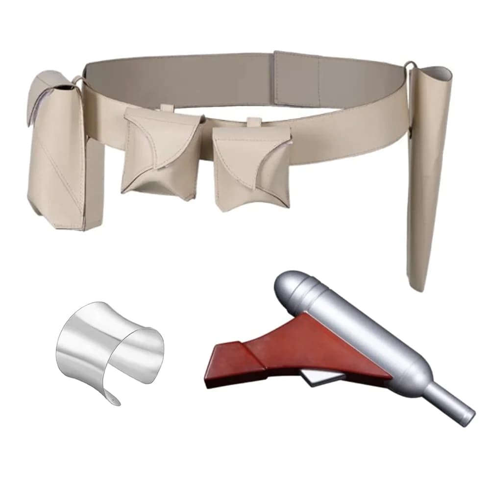Borse da cintura per costume cosplay di Padme Amidala, accessori per travestimenti da donna per giochi di ruolo di battaglie spaziali, Halloween e Carnevale