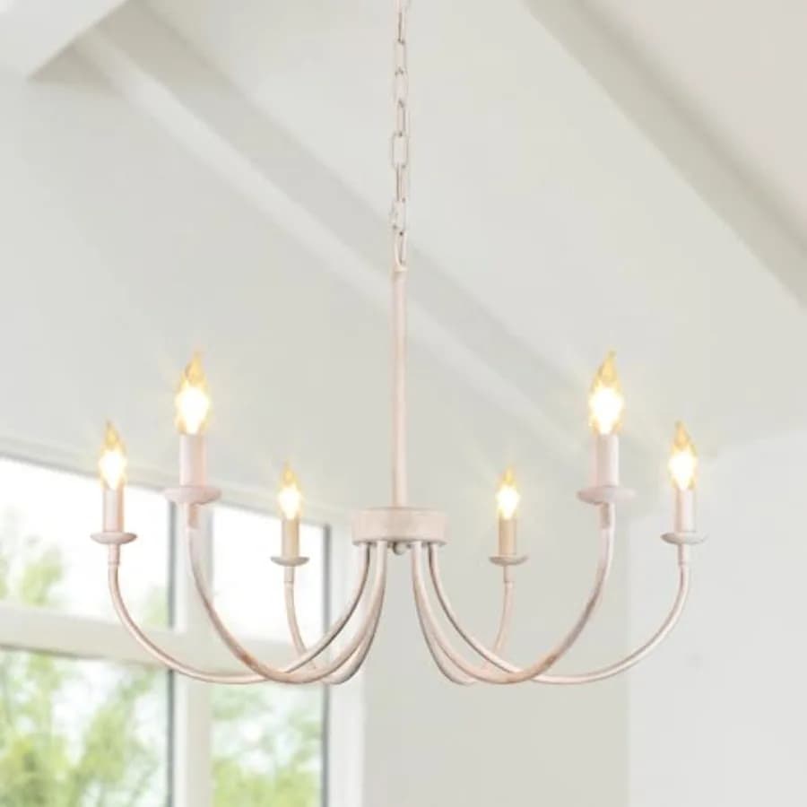 French Country Chandelier Antique Farmhouse Chandelier for Dining Room ing Fixtures Hanging Candle Hanging Pendant Lights for K