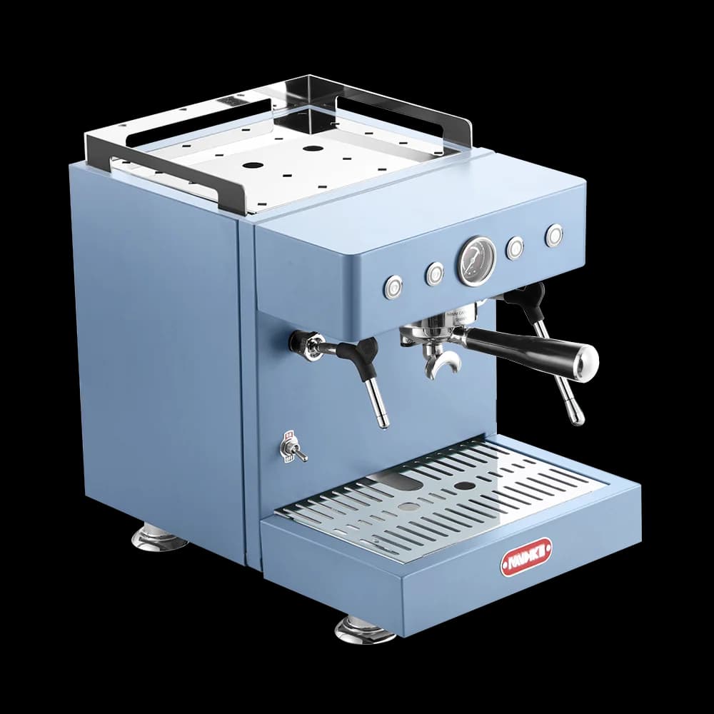 Espresso Coffee Machine Dual-Purpose Home Commercial Semi-Automatic Electric Power Source for Hotels Households Cars RVs