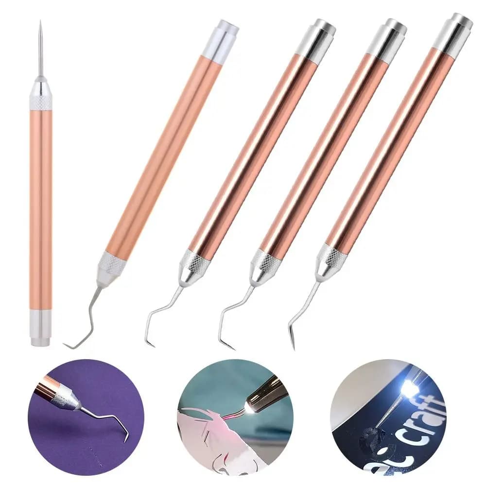 Craft Handheld Iron-on Project Cutter DIY Carving Tool Installation With Hooks Vinyl Weeding Pen Weeding Pen