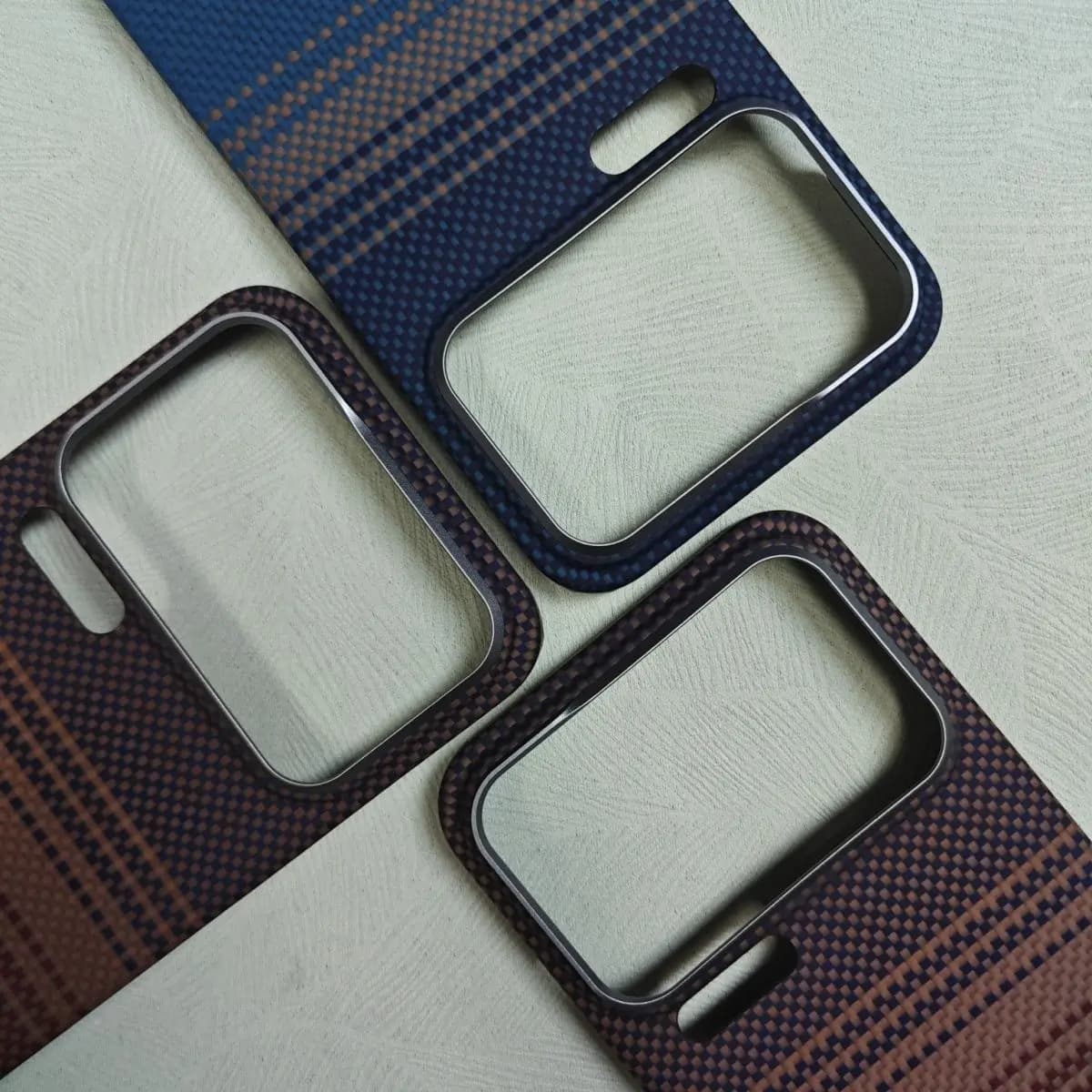 Custodia in Fibra di Carbonio Magnetica per MagSafe per Xiaomi 17 Pro/17 Pro Max, Cover di Lusso in Aramide per Xiaomi 17 Pro Max