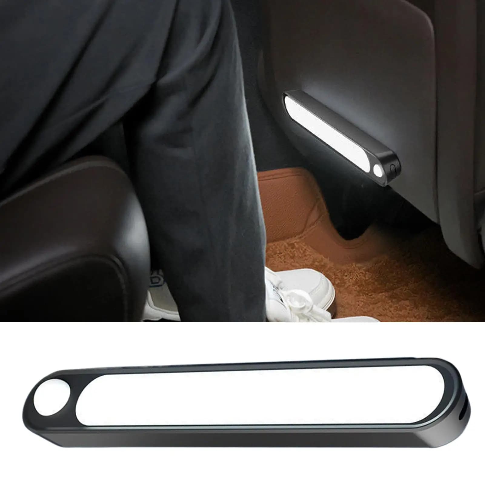 Barra Luminosa a LED ad Alto Lumen con Sensore di Movimento, Alimentata tramite USB, per Illuminazione Interna di Camion, Camper, Furgoni e Abitacoli Auto