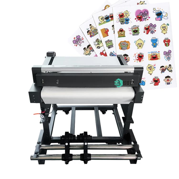 Fustellatrice Rotoli di carta vinilica Taglierina a base piatta CNC Cartone Pdlc Dtf Macchina da taglio per pellicole Plotter digitale Plotter grafico