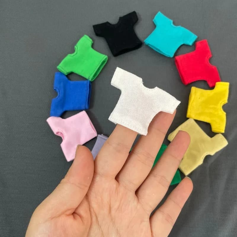 Modello di abbigliamento a maniche corte in puro cotone, versatile e alla moda, per soldatessa in scala 1/12, per decorazioni di bambole e action figure da 6 pollici