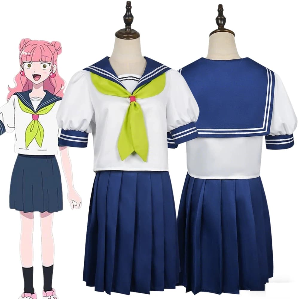 Anime You And The Are Polar Opposites Suzuki Manami Costume Cosplay Women's Shirt Gonna Dress JK Uniform School Dresses