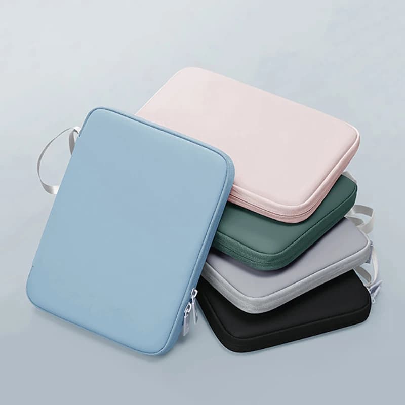1-5PCS Custodia antiurto per tablet da 10,9/12,9 pollici, custodia per iPad, custodia per laptop con tasche multiple