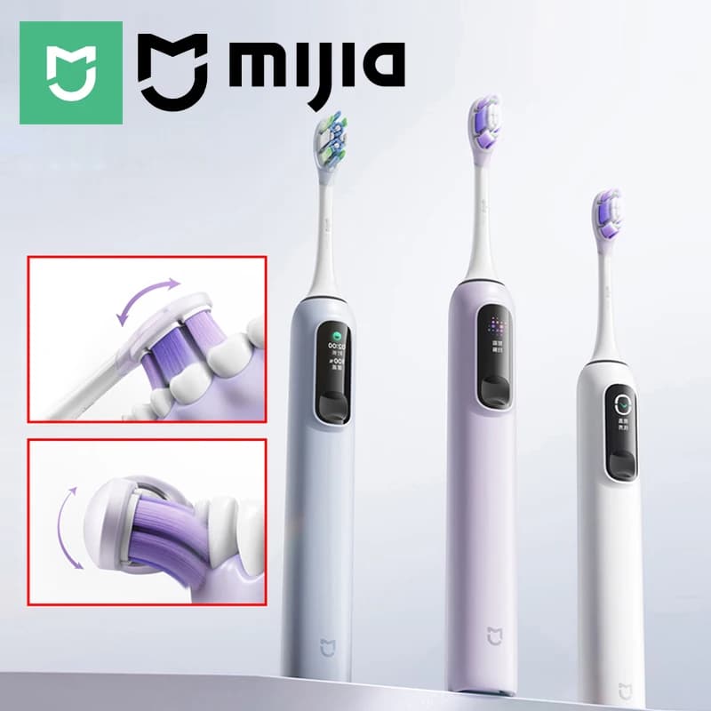 Sonic Electric Toothbrush MIJIA Pro, 4 Intelligent Modes, Long Battery Life, Waterproof IPX8, LED Screen and Travel Block