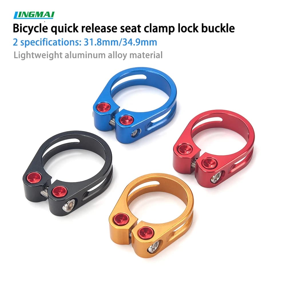 Road Bike Brake Clamp 31,8/34,9 mm Quick-release Aluminum Alloy Cut-out Mountain Bike Braid