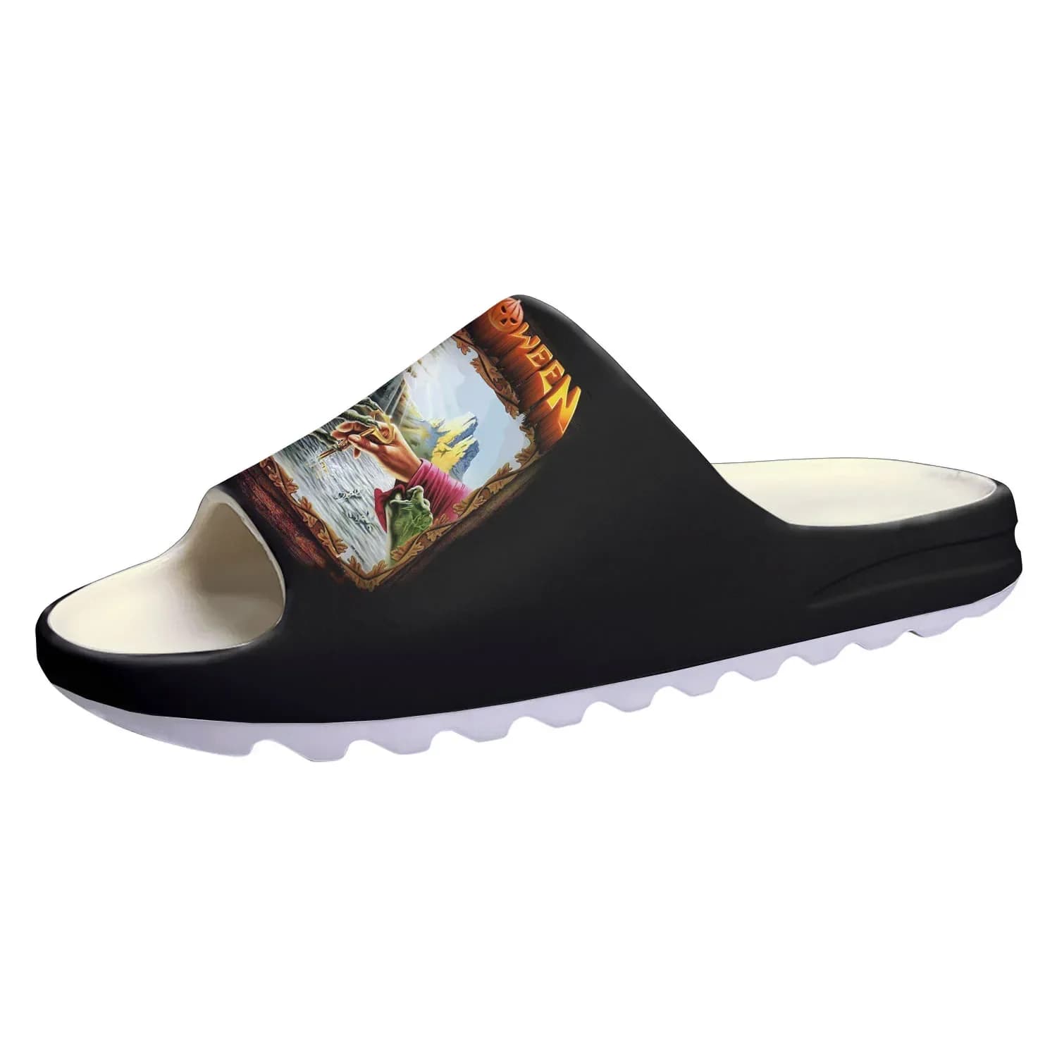 Ciabatte Morbide Helloween Rock Band, Zoccoli da Casa, Scarpe da Bagno, Sandali Personalizzabili per Uomo, Donna e Ragazzo
