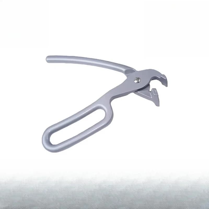 Clip per vassoio da forno in vaso di pietra Piastra in ferro da cucina resistente alle alte temperature clip antiscivolo per pizza Piastra in ferro antiscottatura