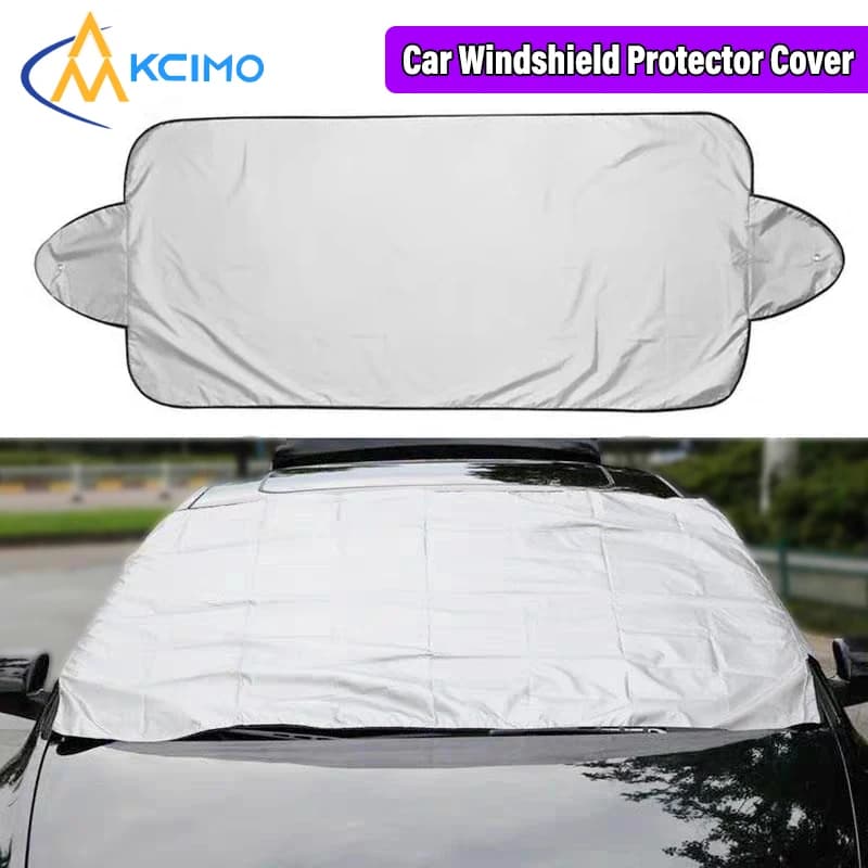 Copertura Universale per Parabrezza Auto, Protezione da Sole, Gelo, Neve, Polvere e Foglie, Accessori Esterni per Auto