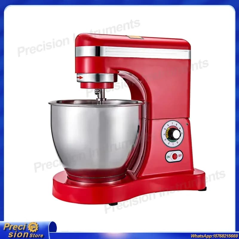 Robot da Cucina Professionale 7L in Acciaio Inossidabile, Frullatore e Mixer per Uova, Elettrodomestico da Cucina Commerciale Resistente con Funzione Impastatrice