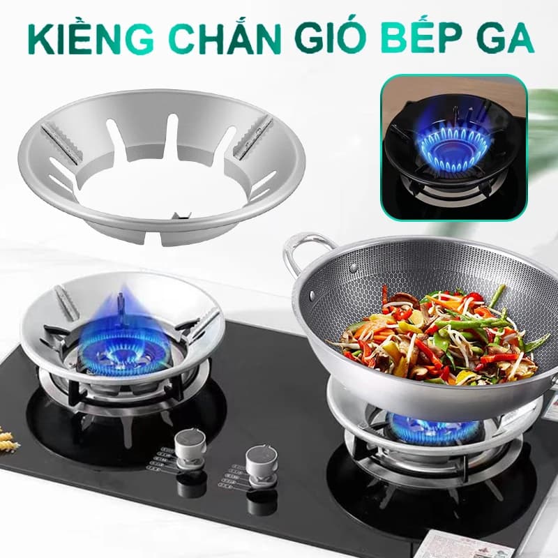 1 Pieces 8 Slot Eco Friendly Windproof Saving Energy Cover Gas Stove Collecting Flame Support Heat Resistant Camping Tools External
