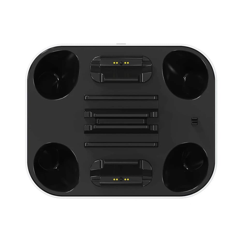 Stazione di Ricarica Rapida per Controller PS5, Dock di Ricarica Doppio per Controller PS5 e Accessori per Giochi PS Portal