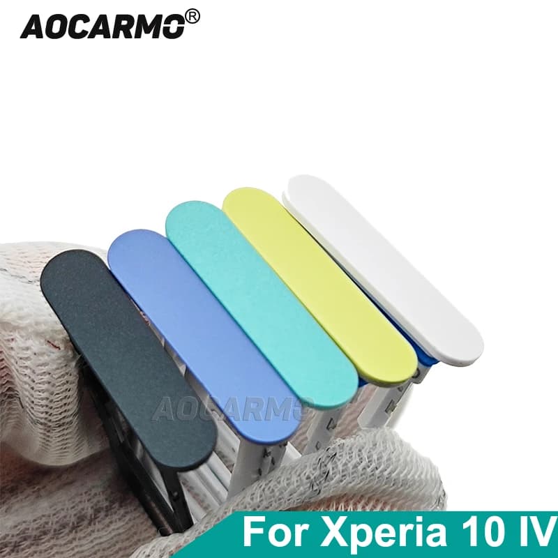 Aorcarmo per Sony Xperia 10 IV XQ-CC72 CC54 CC44 - Lettore di schede MicroSD singolo/doppio e vassoio porta SIM