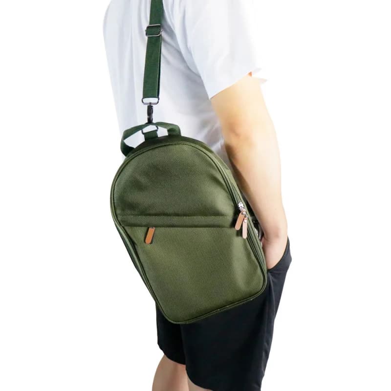 1PCSOutdoor Zaino Borsa portaoggetti Set di pentole da esterno Borsa portaoggetti, campeggio Picnic Moda Barbecue Lunghezza regolabile Semplice spalla