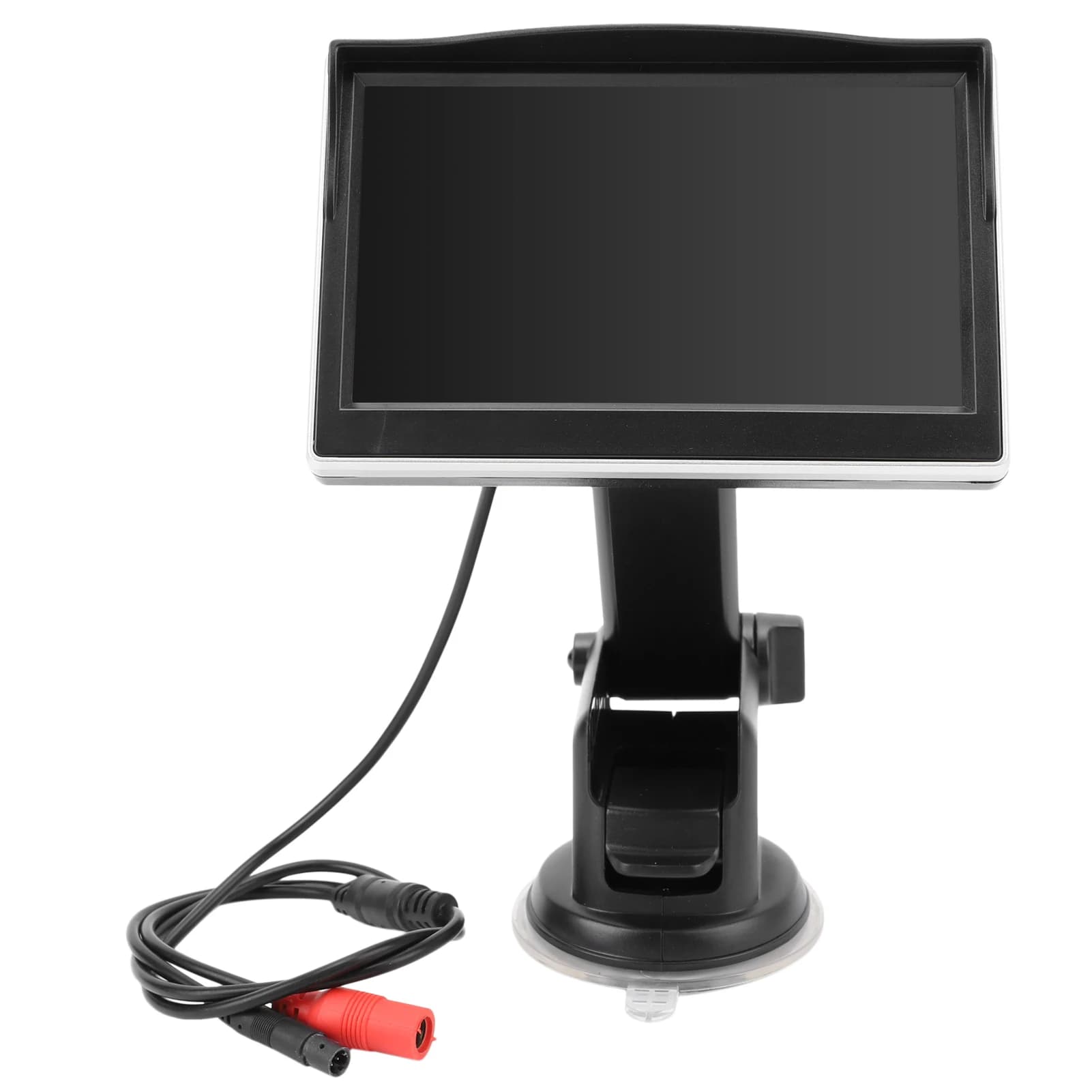 Telecamera per auto 1080P, monitor per bambini da 5 pollici con funzione visione notturna e 150° di copertura ° Ampio angolo di visione, 360° ° Sedile Girevole Rivolto all'Indietro M