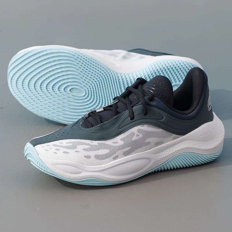 Scarpe sportive da uomo Under Armour, ammortizzanti, resistenti all'usura, traspiranti, scarpe da basket Curry per allenamento e gioco 3028460-001