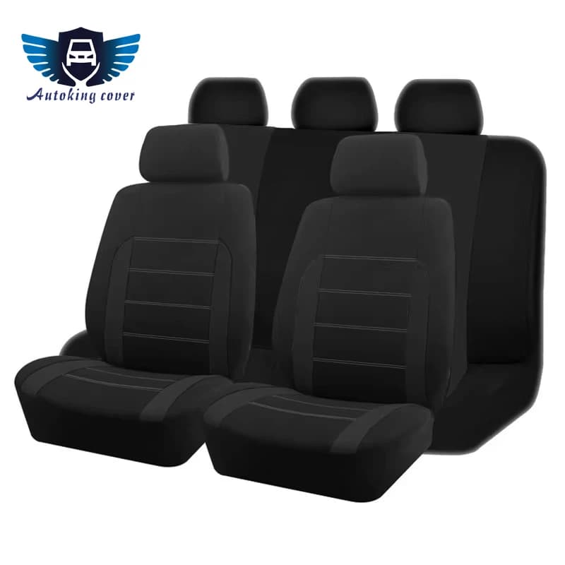 AUTOKING Universal car fabric covers suitable for most cars, SUVs, trucks, vans, interior car accessories, car seat covers