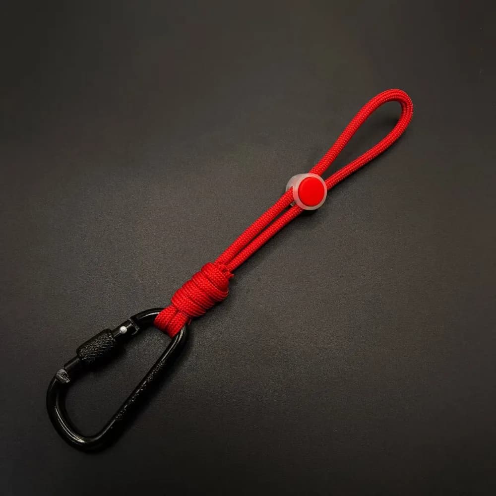 New Portable Paracord Keychain Lanyard Multifunctional Creative Water Bottle Hanging Rope 18cm Hiking Backpack Buckle