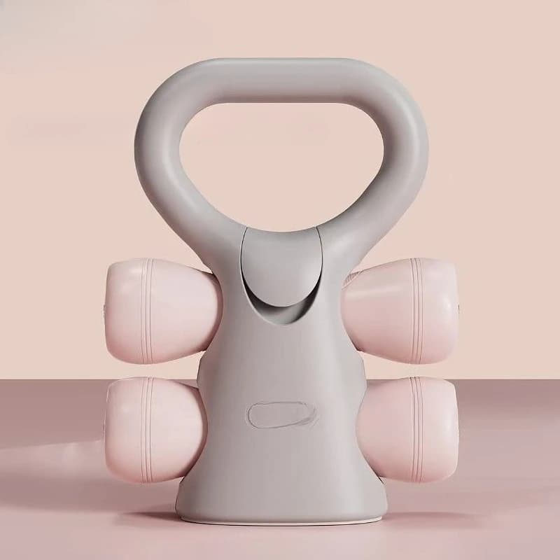 New Kettlebell 2 in 1 handlebars applicable to adjustable handlebars for weight loss modeling fitness woman training