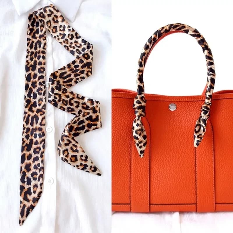 Stripe for long and lean hair Silk bag for women Sleeve for ribbon Scarf Neck Scarves Sleeve for belt Belt for hair Scarf for women