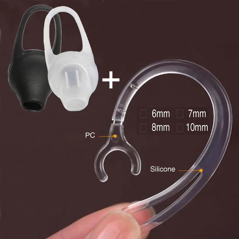 3 pz/set custodia per auricolari Bluetooth In-Ear In Silicone Set di ganci per l'orecchio suggerimenti per auricolari auricolari tappi per le orecchie cuscino per auricolari
