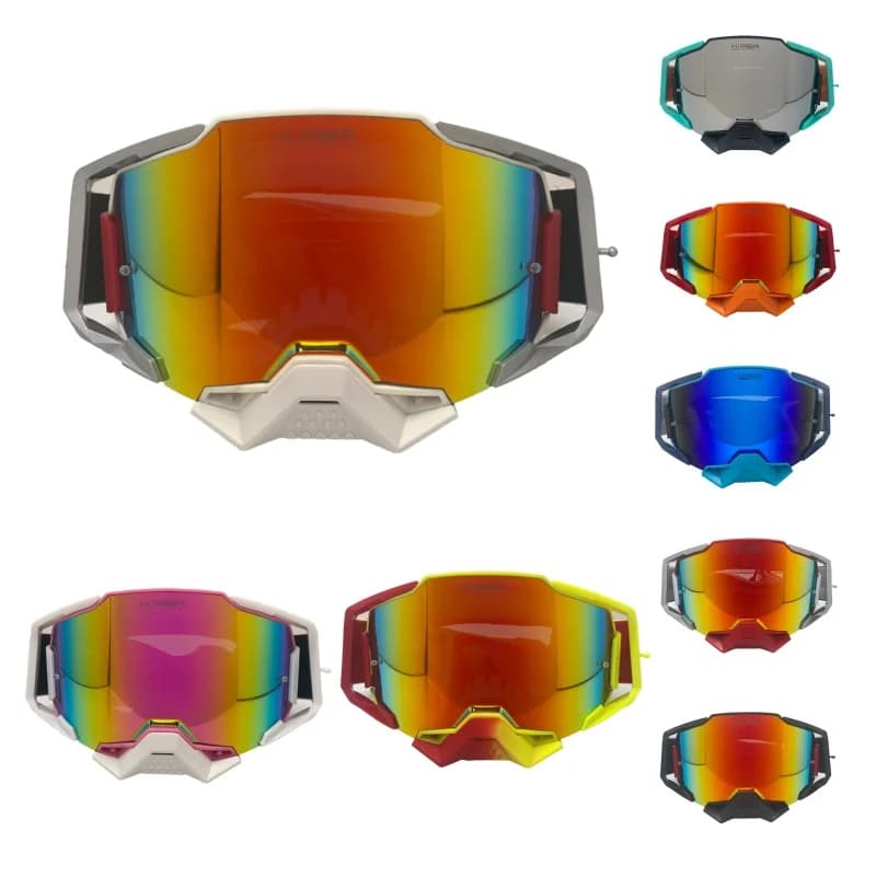 Portable Outdoor Sports Goggles UV Protection Windproof Glasses for Off‑Road Ski Riding Hiking