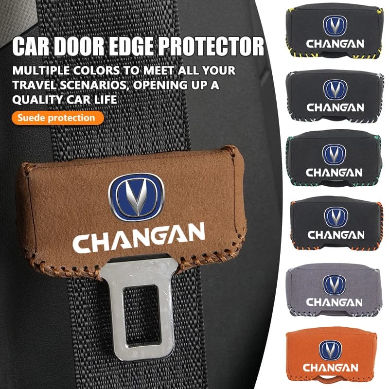 Car Seat Belt Anti Scratch Buckle Protector Cover Accessories For Changan CX70 CS35 Alsvin CS75 Hunter CS95 CS55 Star RAETON