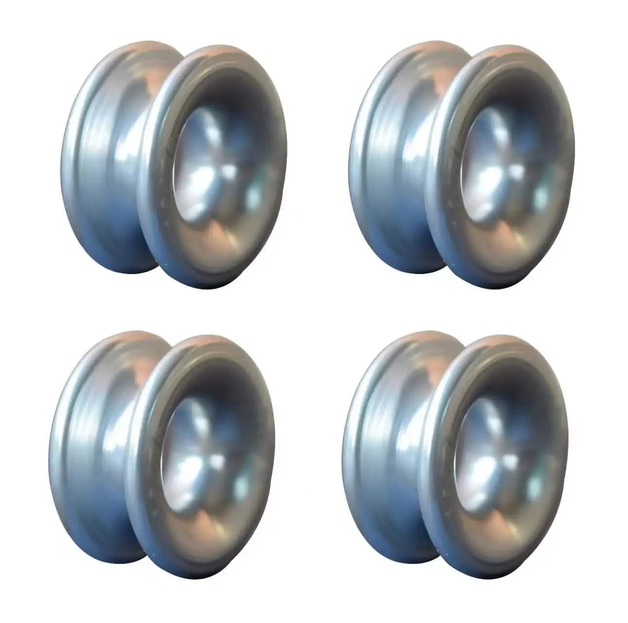 4 anelli a basso attrito per barca per corda da 4 mm/5 mm (10x7)