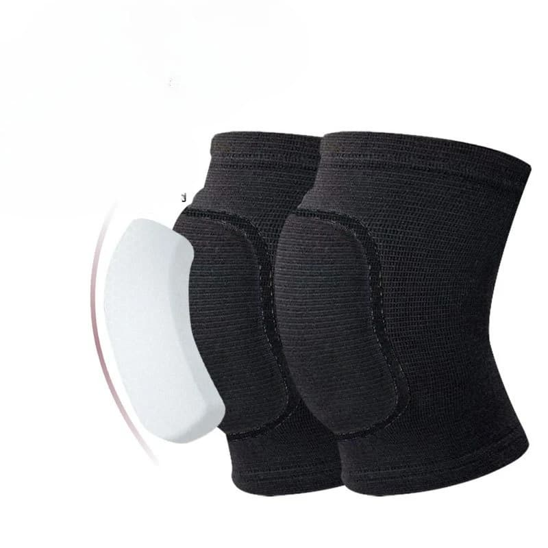 Vale la pena Ginocchiere da ballo per pallavolo Yoga Donna Bambini Uomo Supporto per tutore rotuleo Ginocchiera in EVA Protezione fitness Attrezzatura da lavoro