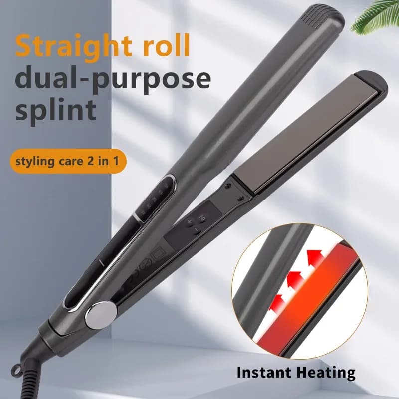 Piastra per Capelli 2-in-1 Lisciante e Arricciante, Best Seller, Non Danneggia i Capelli, con Ioni Negativi