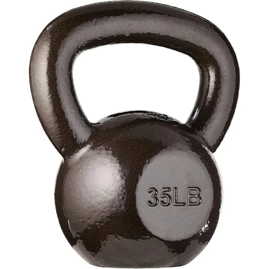 Kettlebell basics in cast iron for training at home and strength training Durable ergonomic design with smooth finish for effective
