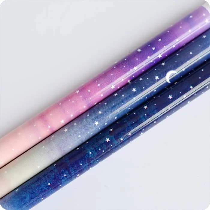 3 pezzi/lotto 0,35 mm Good Night Starry Sky Gel Pen Ink Marker Pen Forniture per scuola e ufficio Escolar Papelaria Office Signature Pen