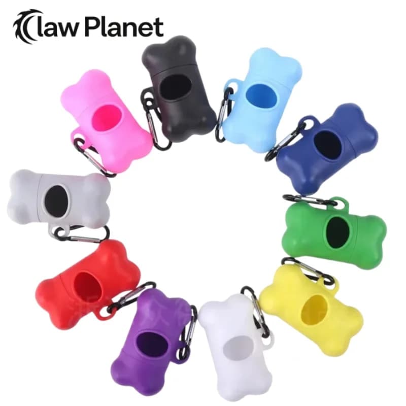 1pc Bone Shaped Bag Dispenser Disposable Pet Dog Waste Bag Holder Plastic Garbage Bag Case Carrier Disposal Poop Bag Dispenser