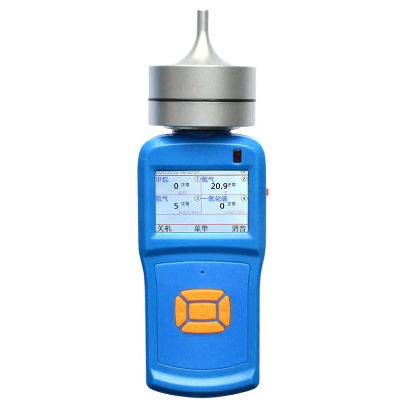 KP830 Pump Suction Portable Gas Detector Oxygen Hydrogen Sulfide Carbon Monoxide Toxic Alarm
