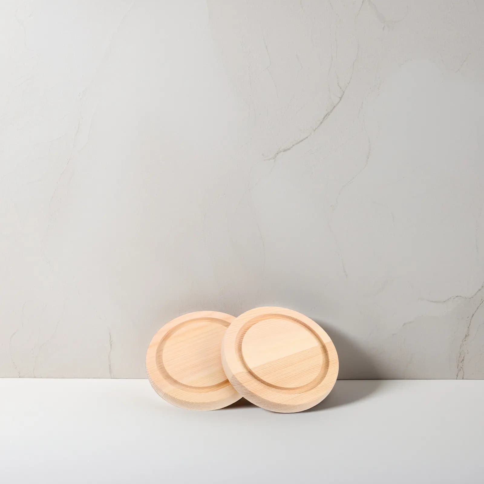 2 Pezzi Campana di Vetro per Fiori Eterni con Base in Legno, Espositore Decorativo per Fiori Stabilizzati, Piante Grasse, Vasi e Sottovasi, per la Casa