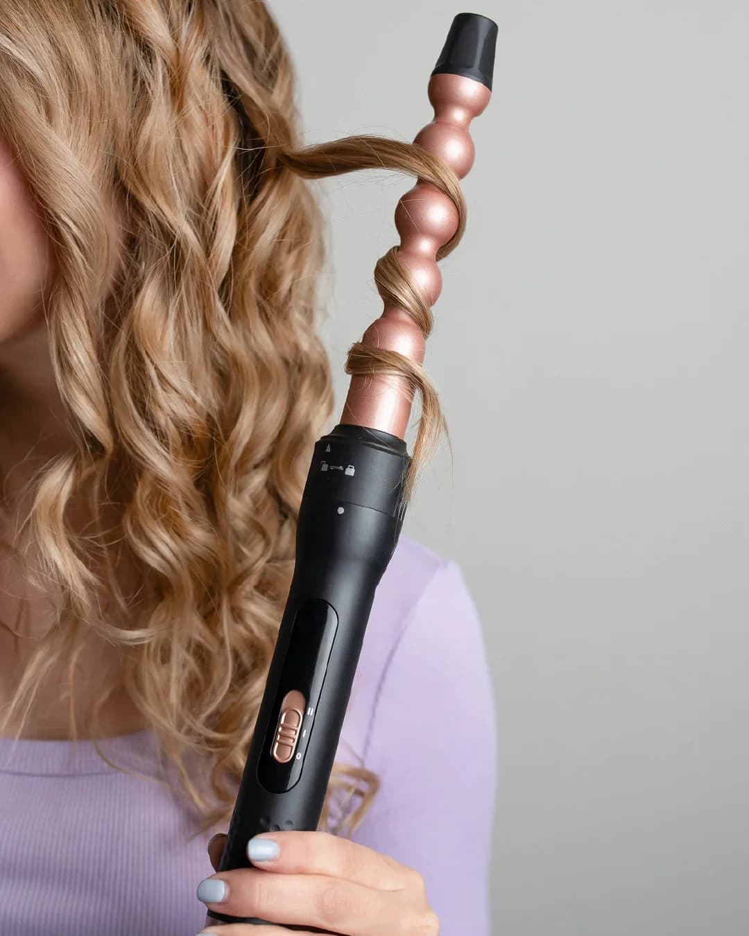 Anti Gluten Interchangeable Automatic Hair Harnesses Set for Hair Harnesses with Rotating Wire 360 Degrees 5 in 1