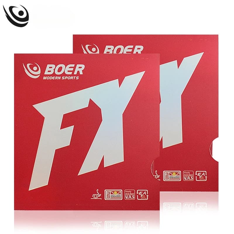 Boer Table Tennis Racket Rubber Cover, Sticky Anti-Adhesive Fx Series Table Tennis Racket Inner Sponge Rubber Sheet