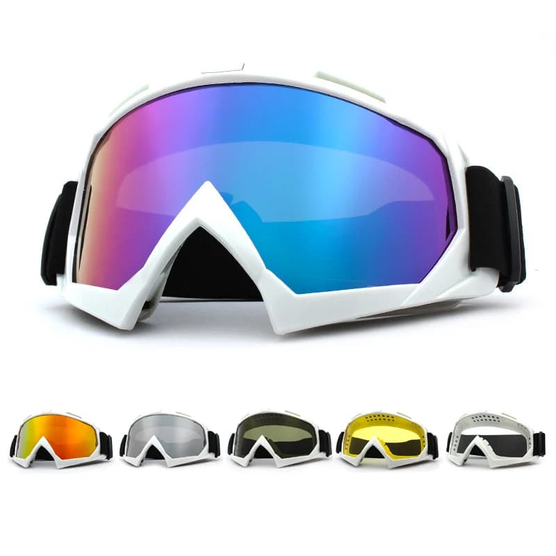 Occhiali da Sci Antivento, Occhiali da Ciclismo e Moto, Occhiali Invernali Antiappannamento per Snowboard, Occhiali da Sci per Uomo e Donna, Maschera da Sci, Occhiali da Sole