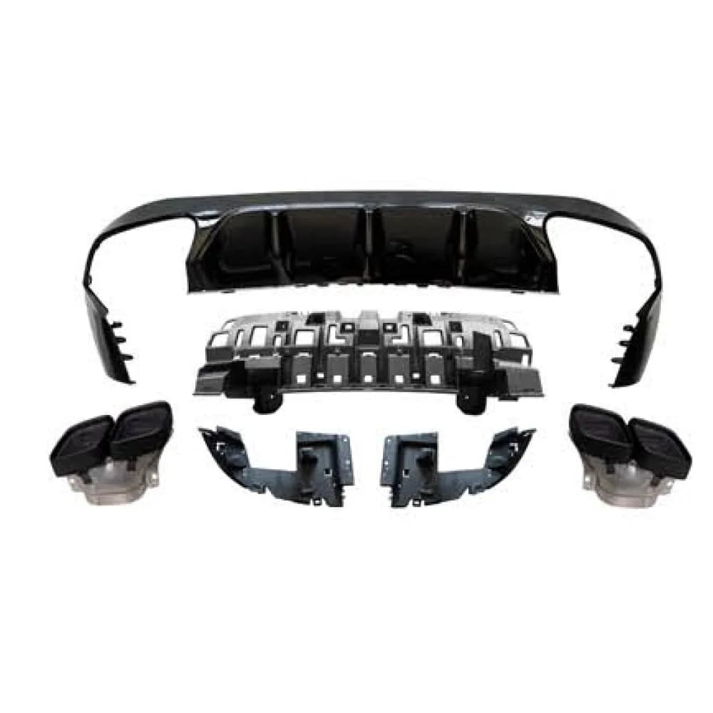 Adatto per diffusore Mercedes-benz Classe E C238 E63 Coupe nero E63 AMG Coupe labbro posteriore
