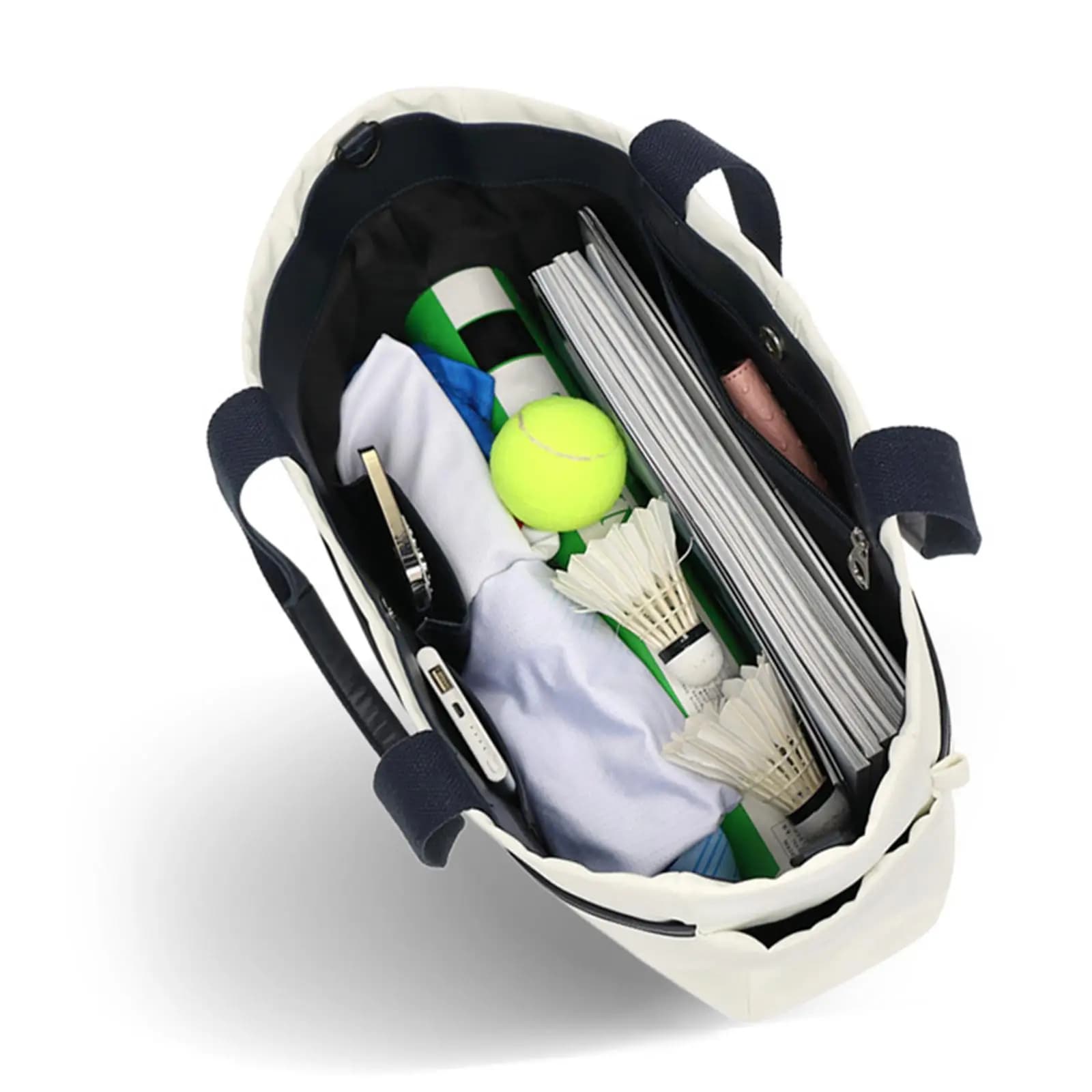 Borsa da tennis, borsa per racchette da pickleball, borsa a tracolla per racchette da tennis, zaino professionale, borsa per il trasporto di attrezzature fitness, borsa per racchette da badminton