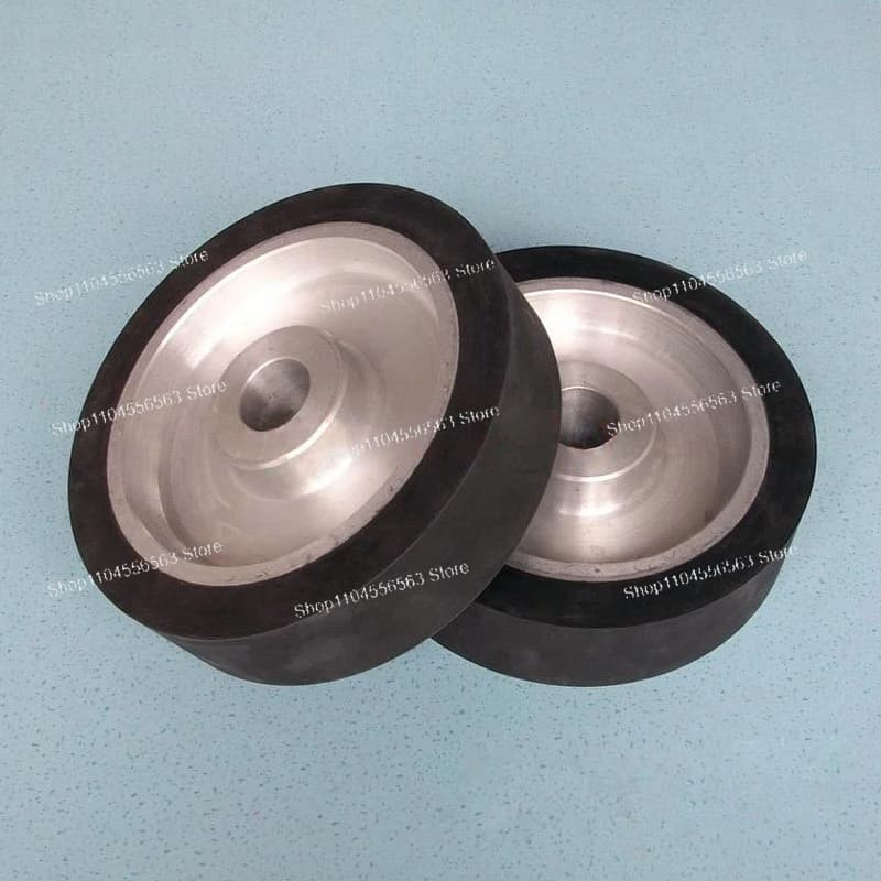 200* 50* 24 / 28mm 32mm Aluminum Strip Grinding Wheel with 8x4mm Key Slots