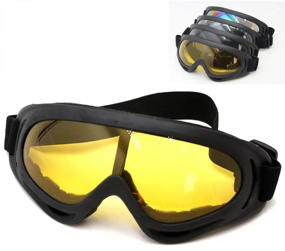 Sport all'aria aperta Neve Antivento Anti-appannamento Protezione UV Occhiali da sci Snowboard Skate Occhiali da sci X400 Colore professionale