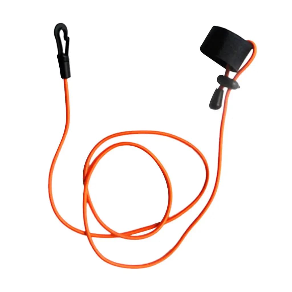 Guinzaglio Elastico Regolabile per Pagaia, Accessorio Universale con Gancio e Anello per Kayak, Corda per Barca e Altro