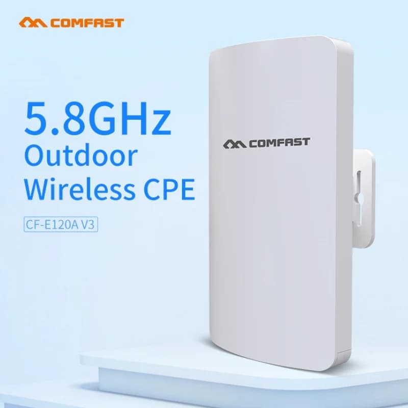 COMFAST 3KM 300Mbps Wireless esterno CPE 5.8G integrato PA Wifi Amplificatore Ripetitore Extender Router Punto di accesso Impermeabile da P a P