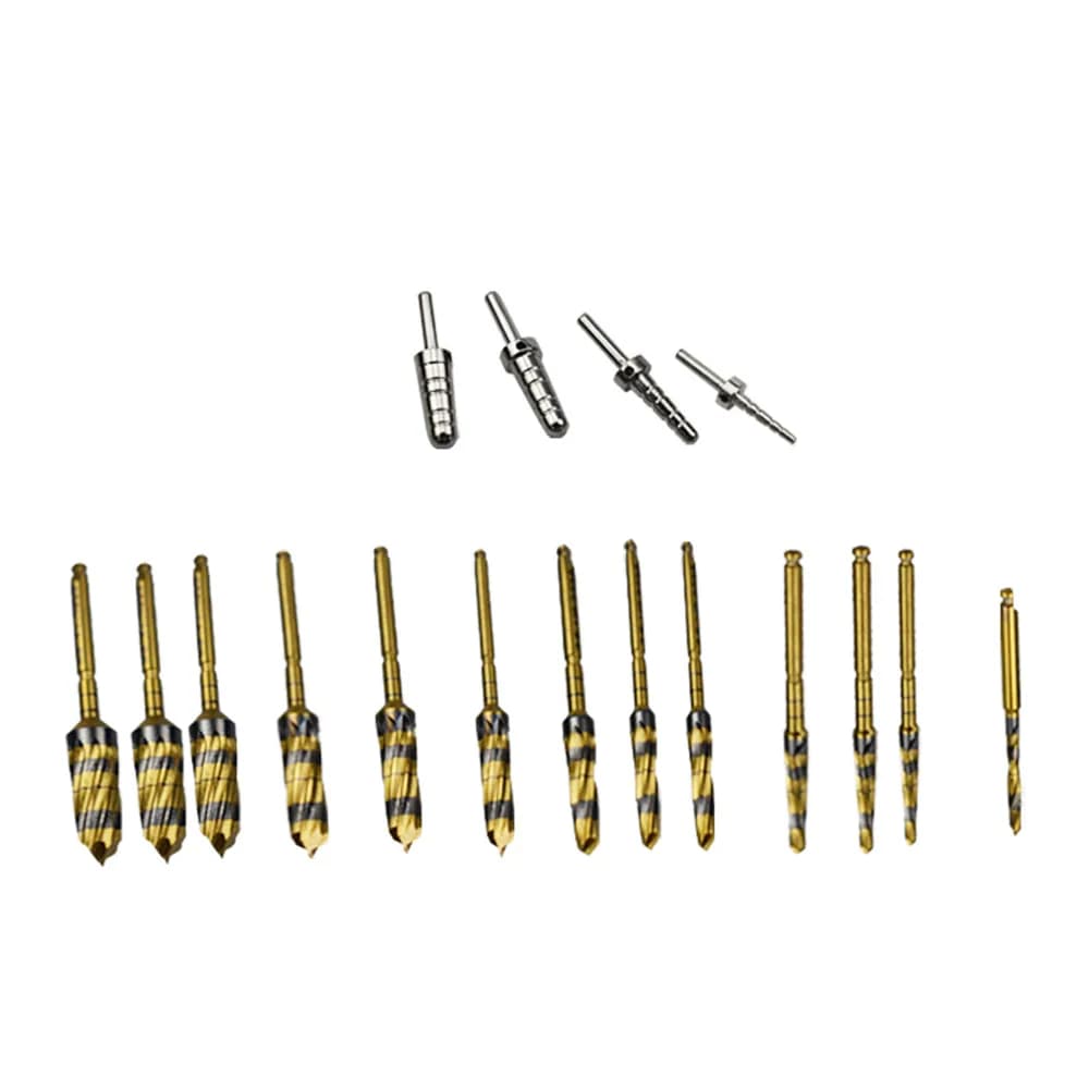 1 Pz Dentale Osseodsificazione Frese Kit Alveolotomia Dentale Impianto Sistema Trapani Ridge Espansione Osso Taglio kit Strumento