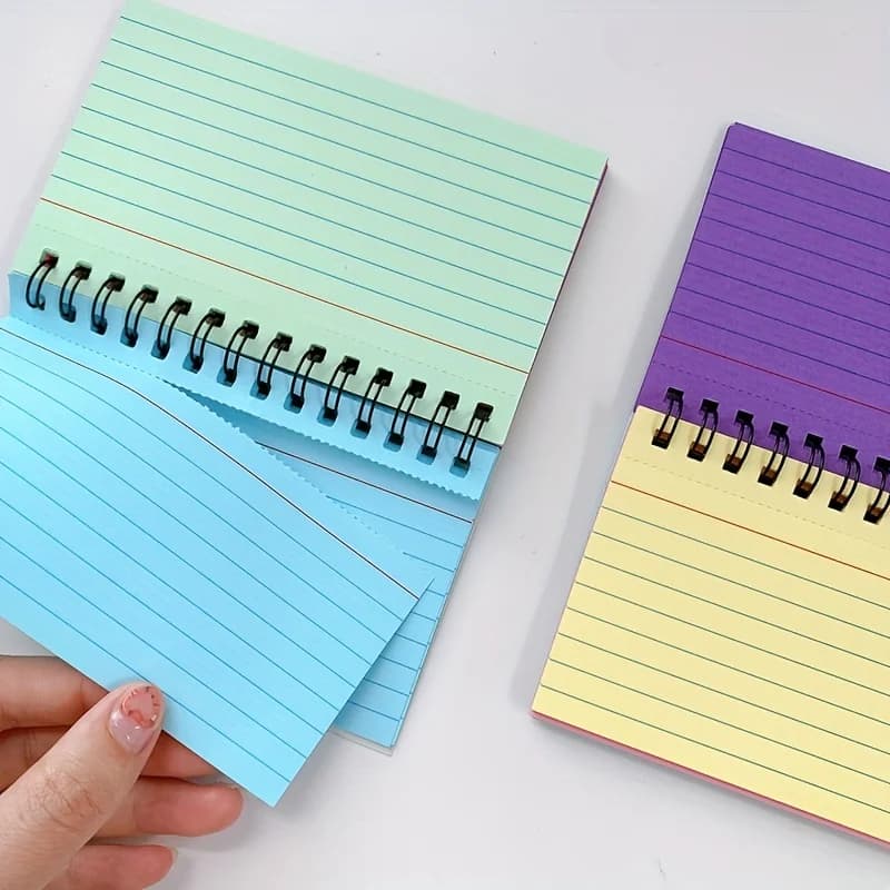 1PC Linea orizzontale Notebook Libro a spirale strappabile Cuaderno Journal Note Book Forniture per ufficio Diario Libretas Quaderni di cancelleria
