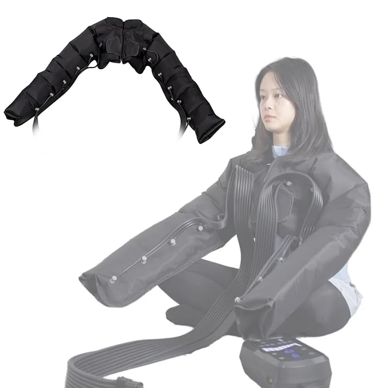 New Fashion 8 Chamber Sport Recovery Air Pressure Massage Jacket & Pants Pressotherapy Lymphatic Drainage Suit